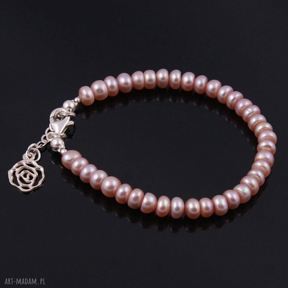 bransoletki: Bransoletka z naturalnych pereł Autorskie