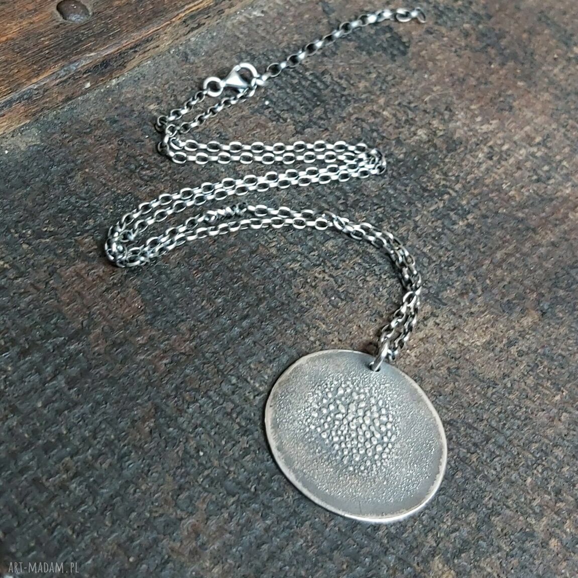 Naszyjnik srebrny handmade