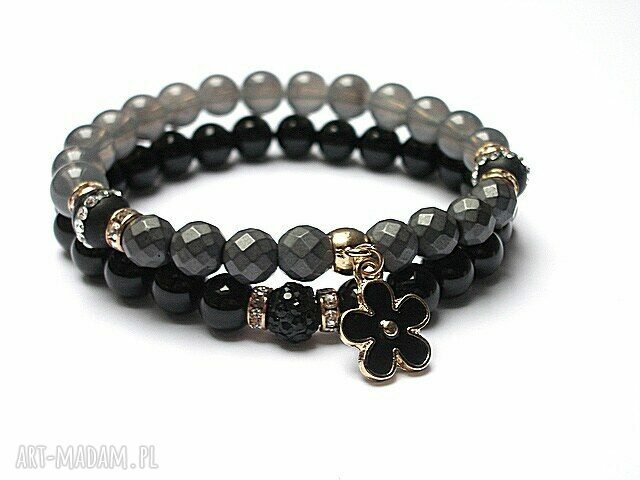 BLACK AND GREY /10 2014/ DUO hand made