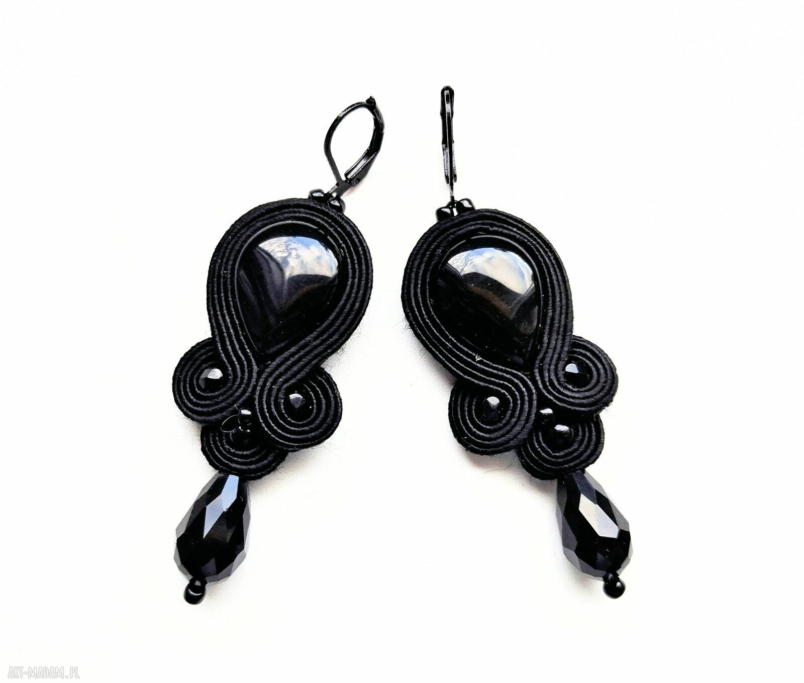 Black in Black komplet sutaszowy