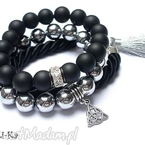 black and silver set ki ka pracownia