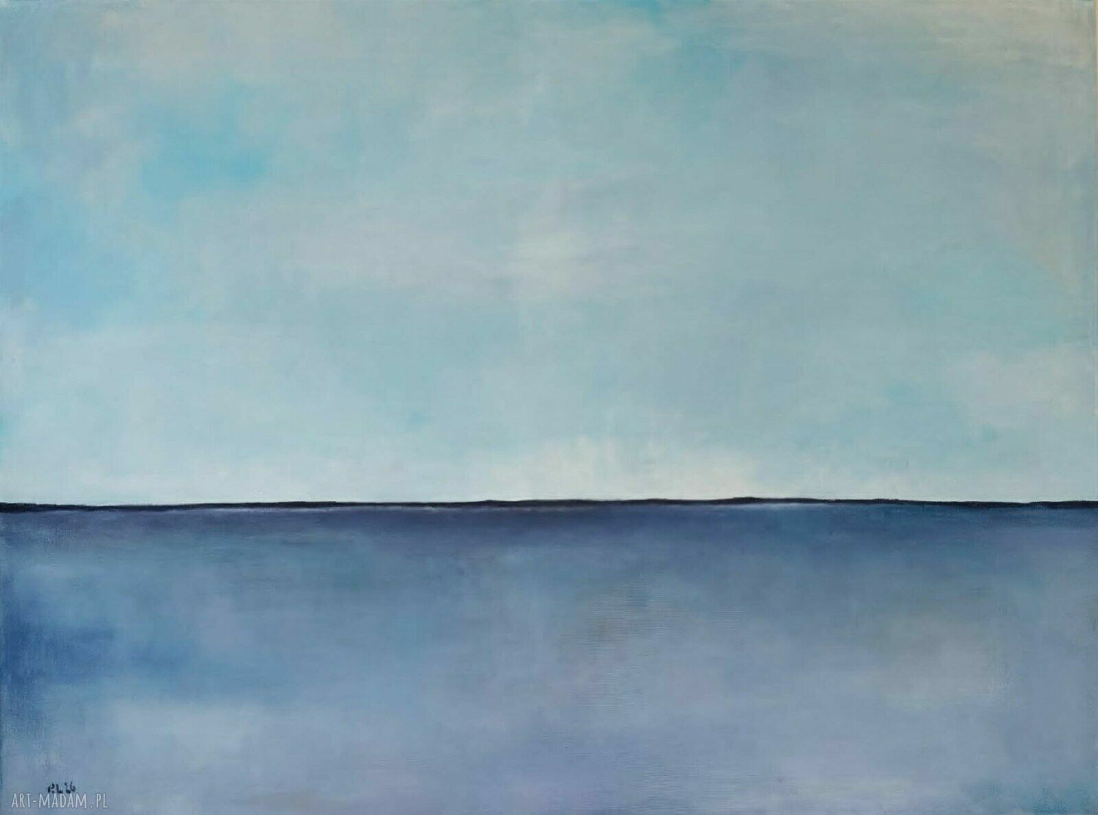 Błękit nieba - obraz akrylowy na płótnie 60x80 cm