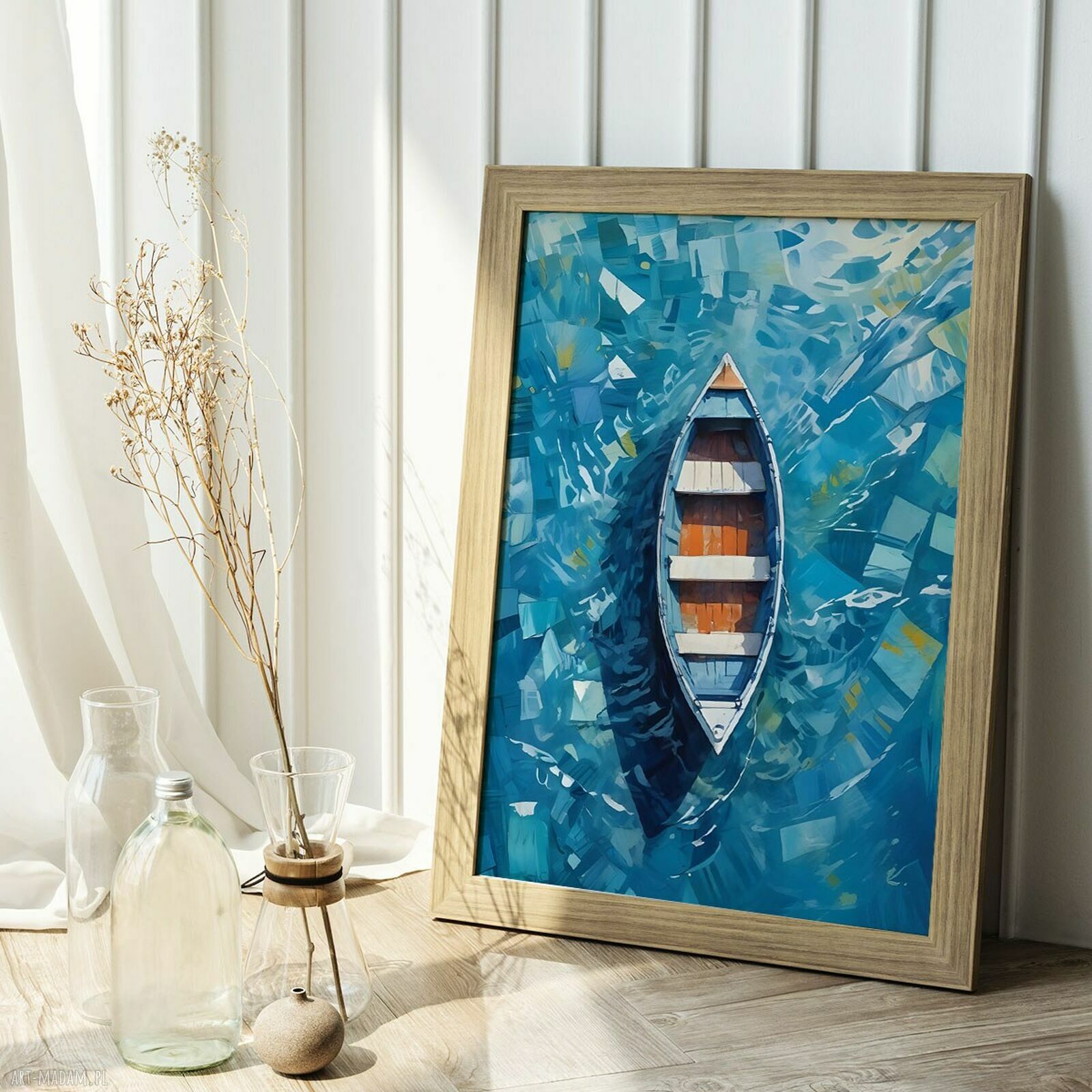 Plakat Blue Ocean 50x70 cm B2 - Hogstudio