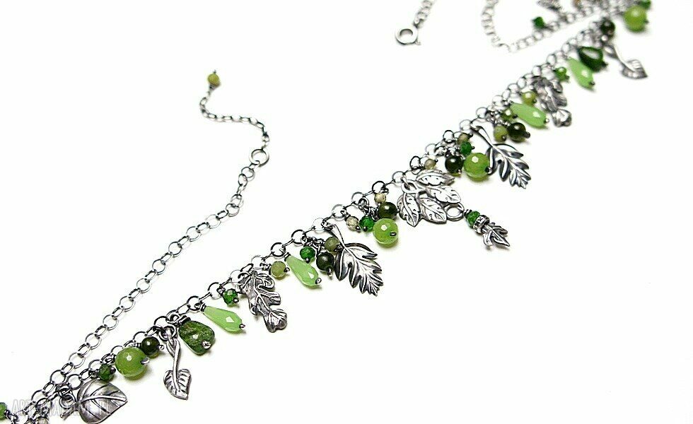 naszyjniki: Bluszcz vol. 2 /01 2024/ naszyjnik Ręczne wykonanie