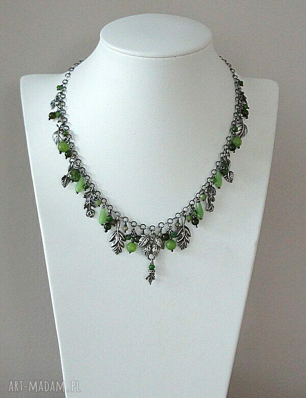 naszyjniki: Bluszcz vol. 2 /01 2024/ naszyjnik Ręczne wykonanie