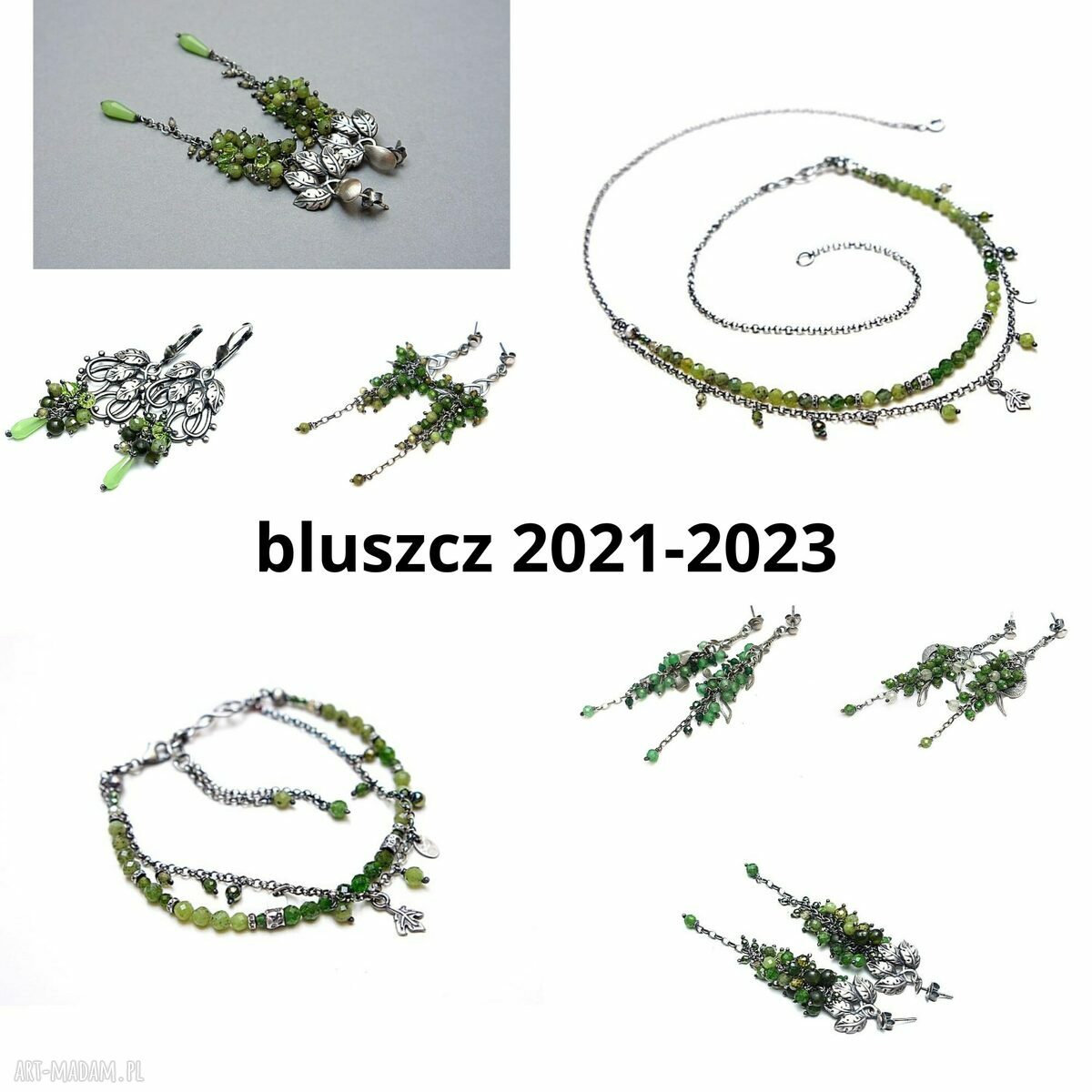 naszyjniki: Bluszcz vol. 2 /01 2024/ naszyjnik Ręczne wykonanie