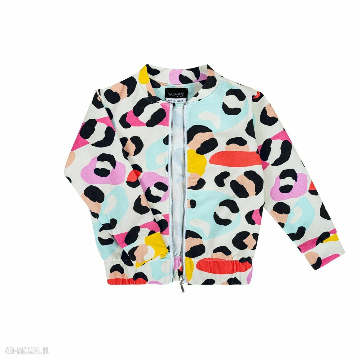 Bluza bomberka stÓjkĄ dzieciĘca kolorowa dla dziecka