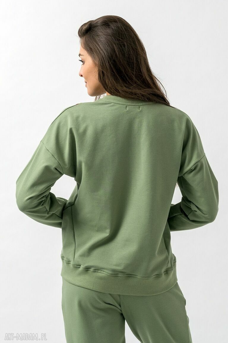 Bluza damska Megan szałwiowa