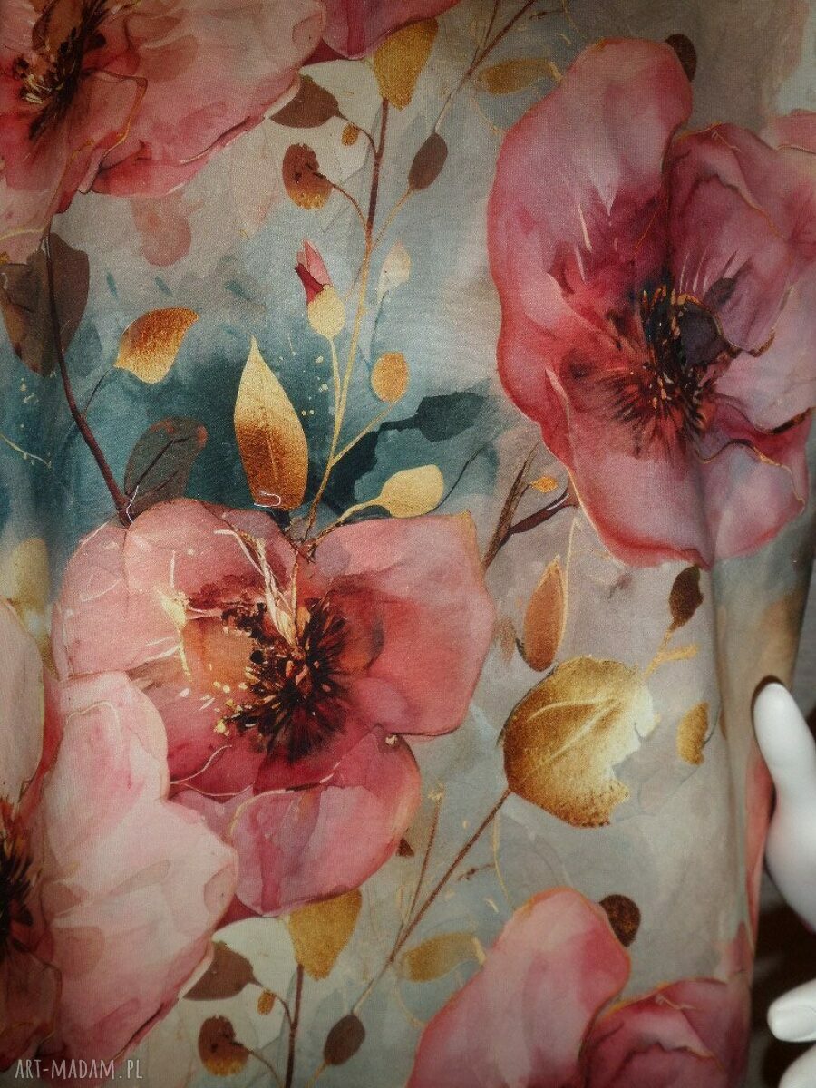 Bluza damska MALOWANE KWIATY