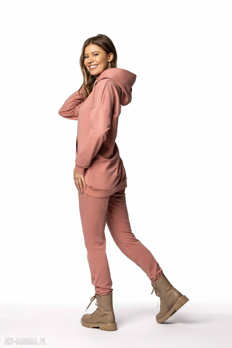 Bluza damska Tea Rose - ręcznie szyta w slow fashion z biobawełny GOTS