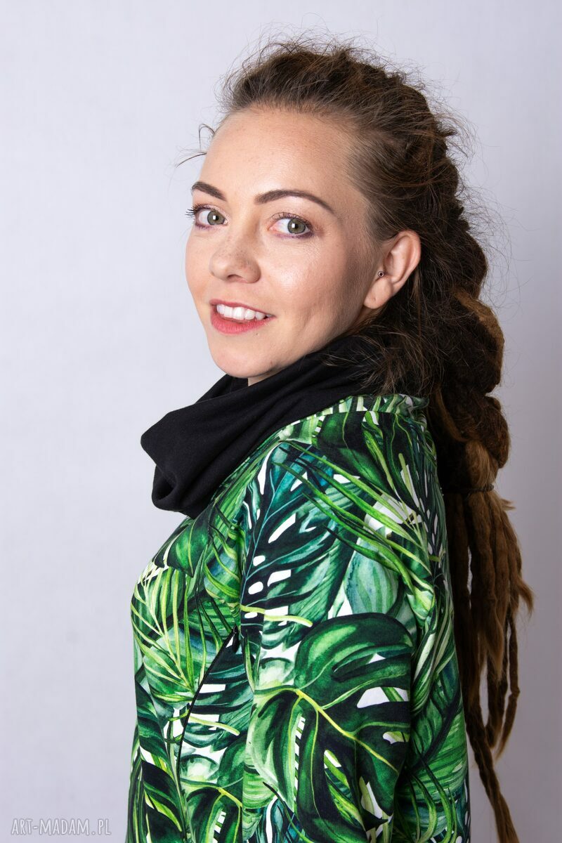 Bluza damska Liście monstery