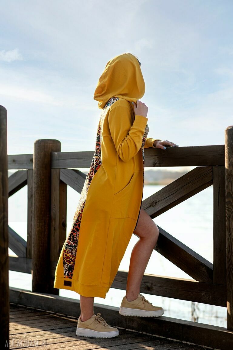 bluzy: Bluza dresowa light Kenia Hand Made