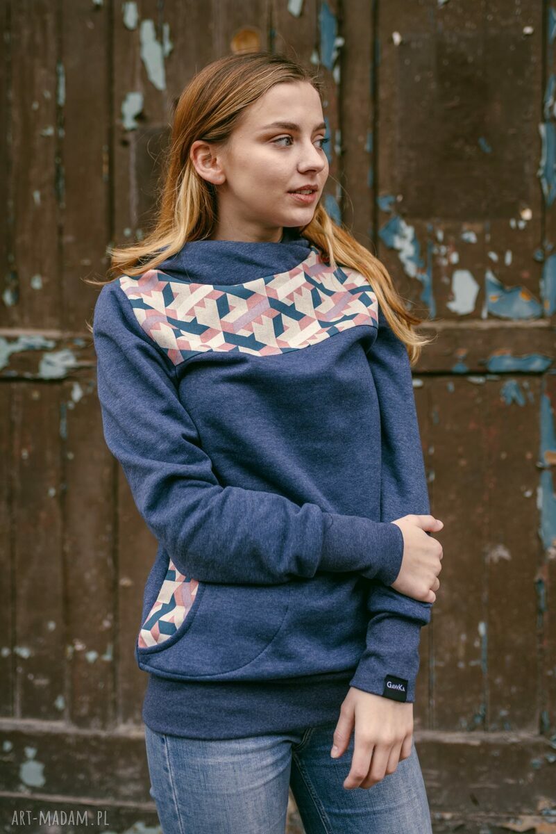 Bluza etno geometryczna HandMade