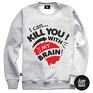 handmade bluza - i can kill with my brain