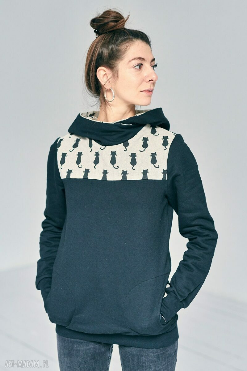 Bluza kangurka KOCURY Handmade