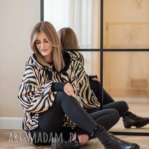 bluza oversize zebra nashani