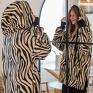 gustowne bluza oversize zebra