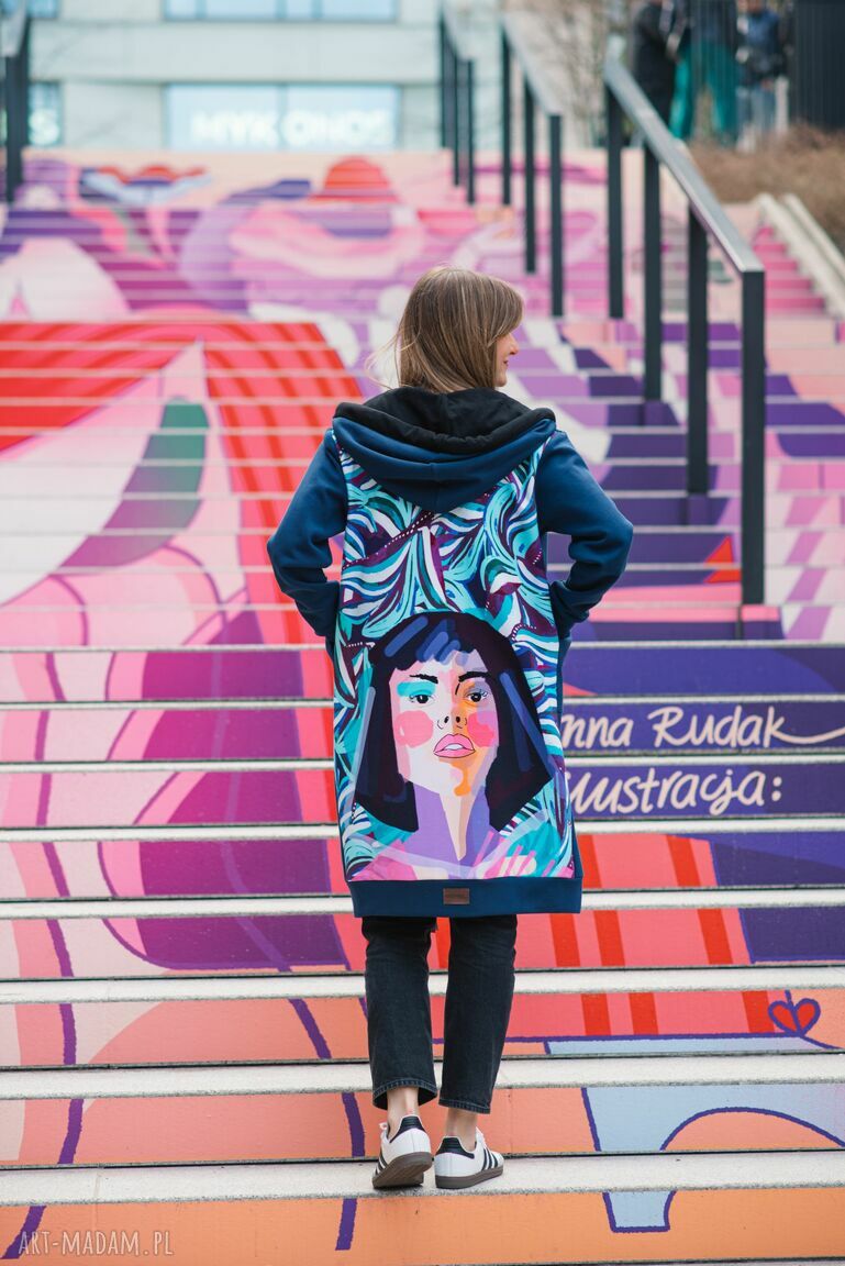 bluzy: Bluza Women Logica Ręcznie wykonane