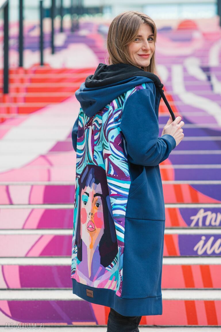 women logica niebieska odkryj niezwykłą bluzę naszej