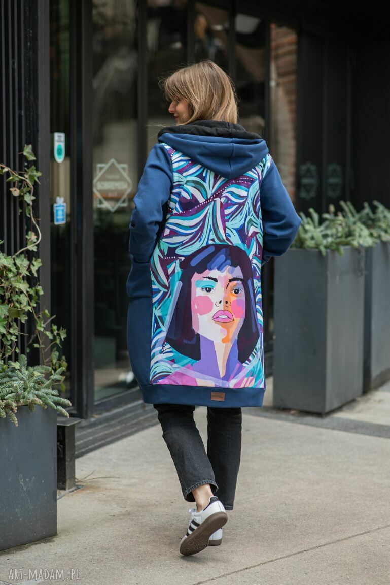 bluzy: Bluza Women Logica Ręcznie wykonane