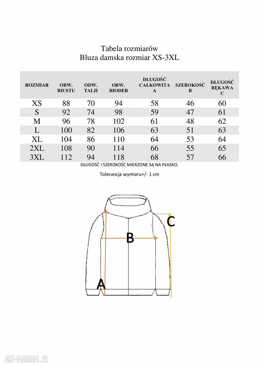 BLUZA DAMSKA " LIŚĆ MONSTERA"