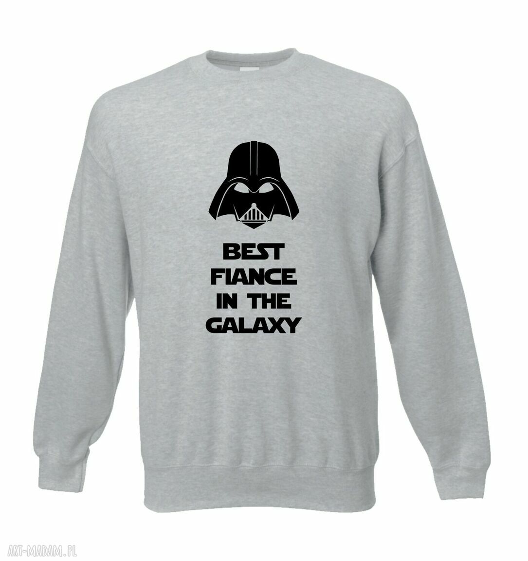 Handmade bluzy - bluza z nadrukiem dla chłopaka narzeczonego męża