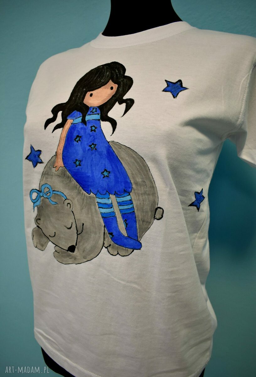 ubranka: Bluzeczka z motywem Gorjuss 134 140 Hand Made