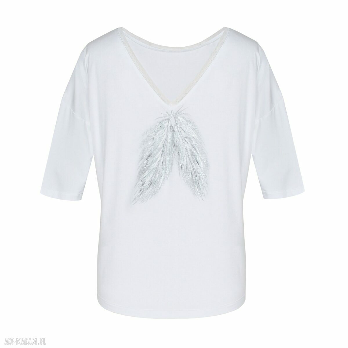 Bluzka Pióro Bianco Piuma Angel