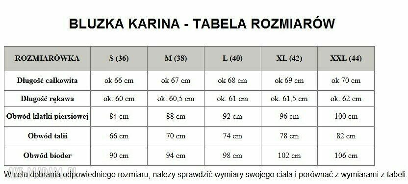 Bluzka z żabotem Karina 8