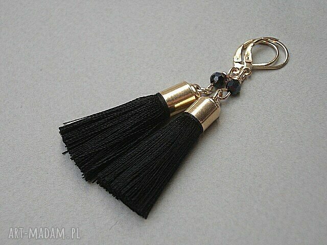 BOHO black vol. 2 /28 03 2017/kolczyki HandMade