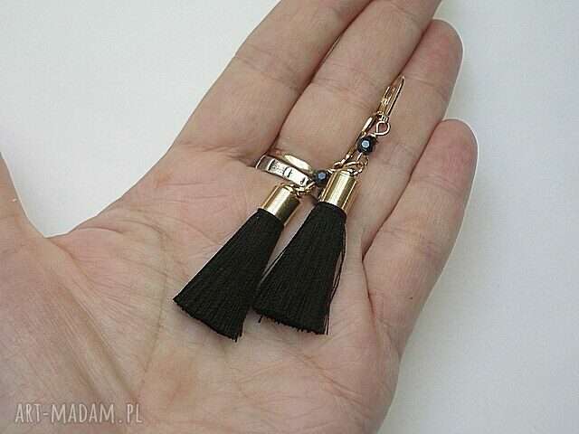 BOHO black vol. 2 /28 03 2017/kolczyki HandMade