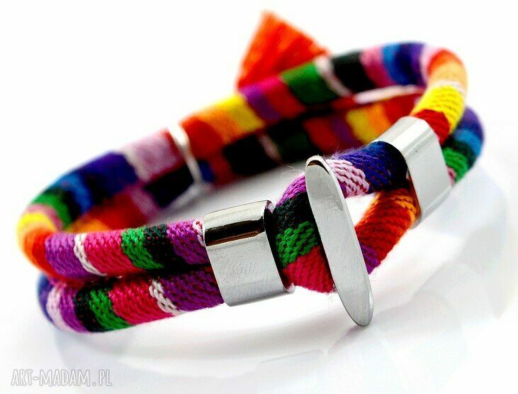 Bransoletka BOHO JOYEE RAINBOW z chwostem - kolorowa tęcza dla Ciebie