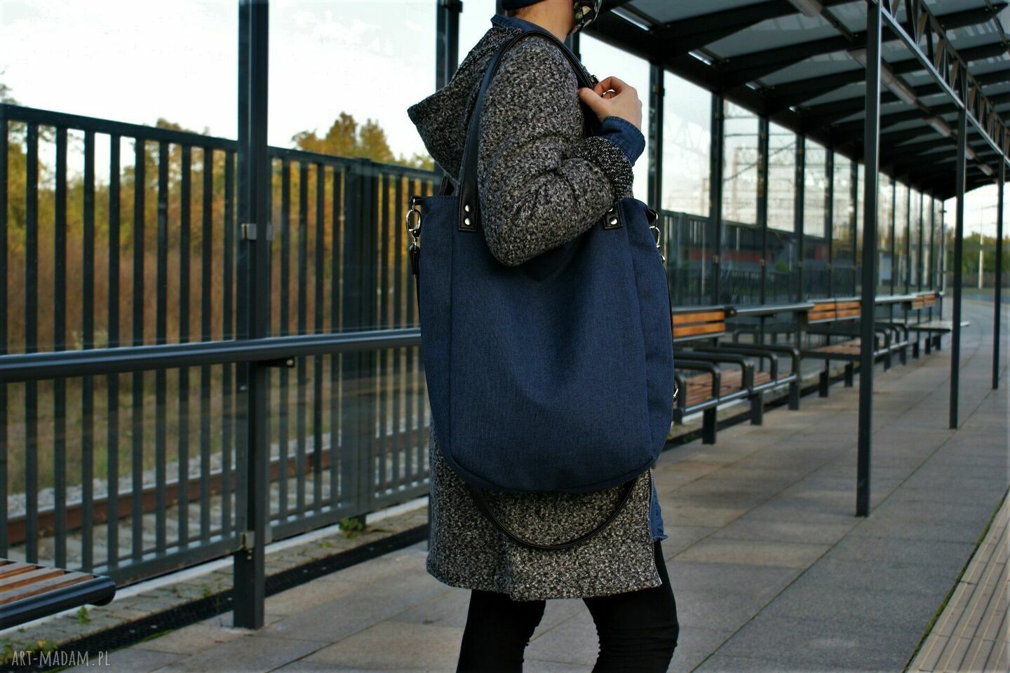 KlasIKS plecionka granat Hand Made