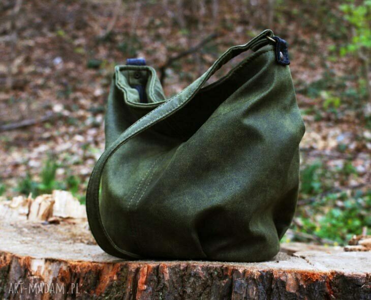 Mini sak vege zieleń Handmade