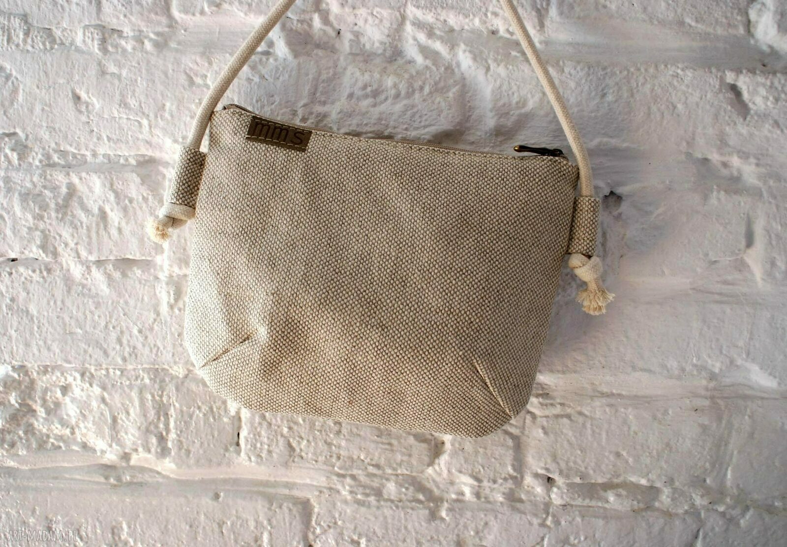 Mini vegan plecionka ręcznie wykonane