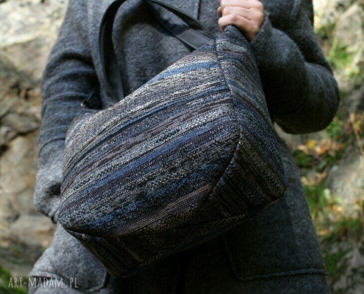MinIKS vegan navaho grafit handmade