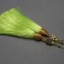 kolczyki chwosty boho /neon green/ -