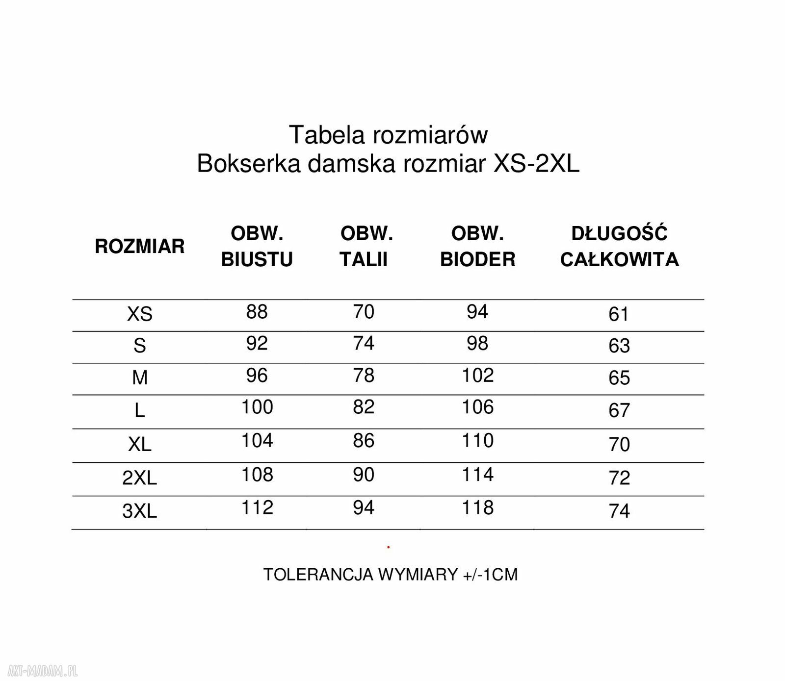 Bokserka damska TUKANY - top na lato