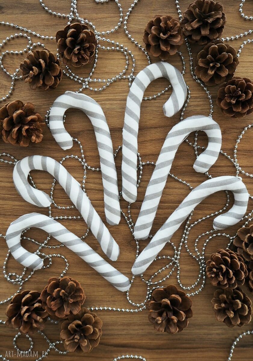 pomysł na prezenty świąteczne: Lizak cukierek laska świąteczna dekoracja Autorskie