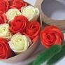 handmade kosmetyczki box flowers with soap 13 roses