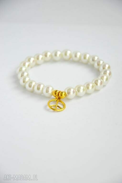 Bracelet by SIS: pacyfka w perłach