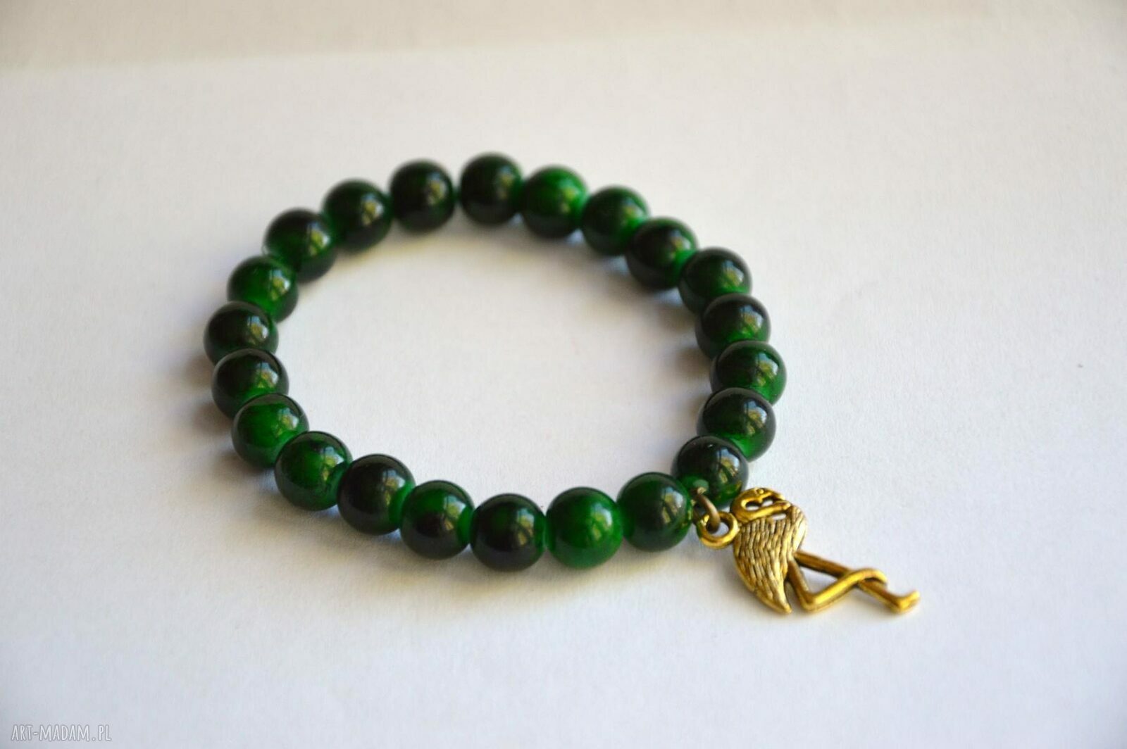 Bracelet by SIS: flaming w mozaikowych koralach