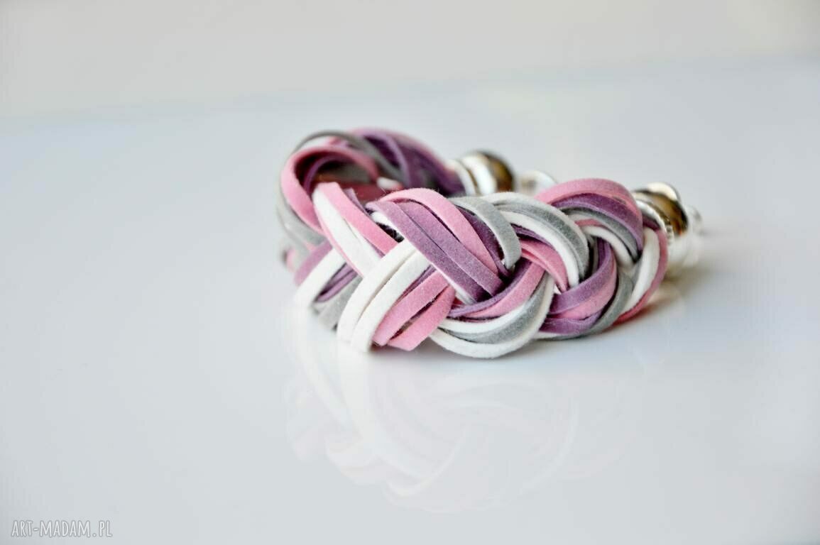 Bracelet by SIS: pastelowe rzemienie