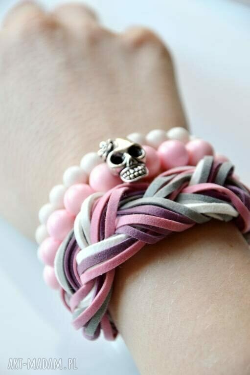 Bracelet by SIS: pastelowe rzemienie