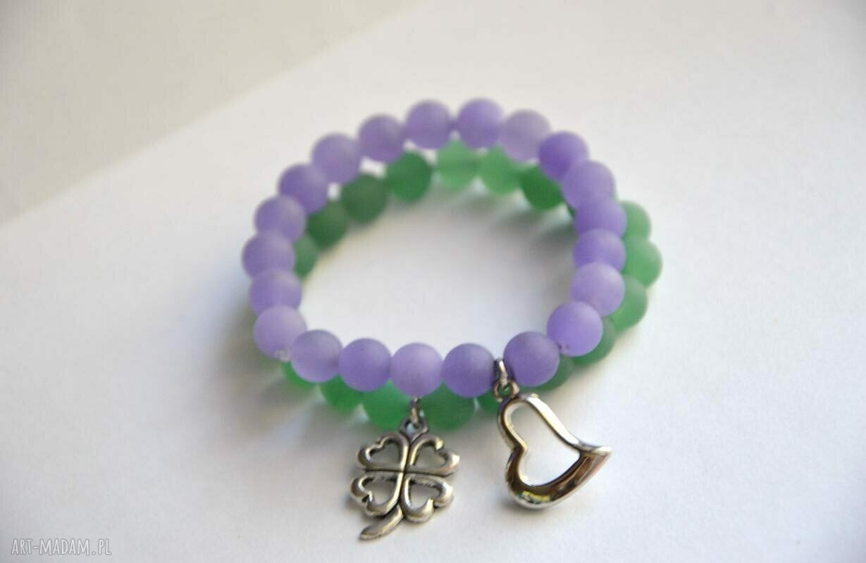 Bracelet by SIS: Zestaw idealny na prezent, dwie bransoletki z jadeitów