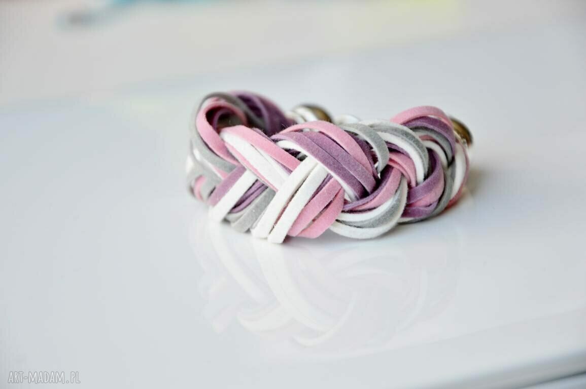 Bracelet by SIS: pastelowe rzemienie