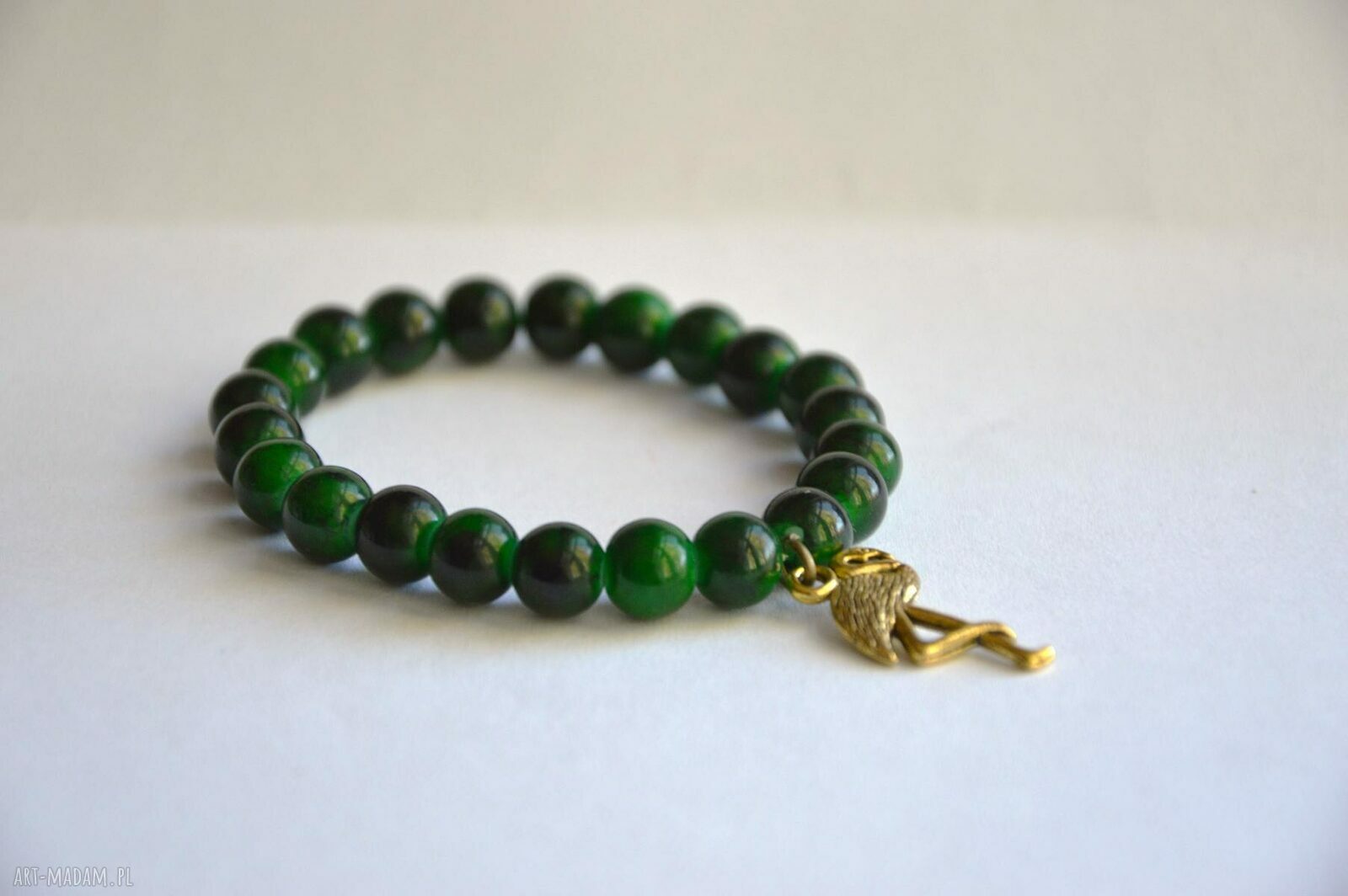 Bracelet by SIS: flaming w mozaikowych koralach