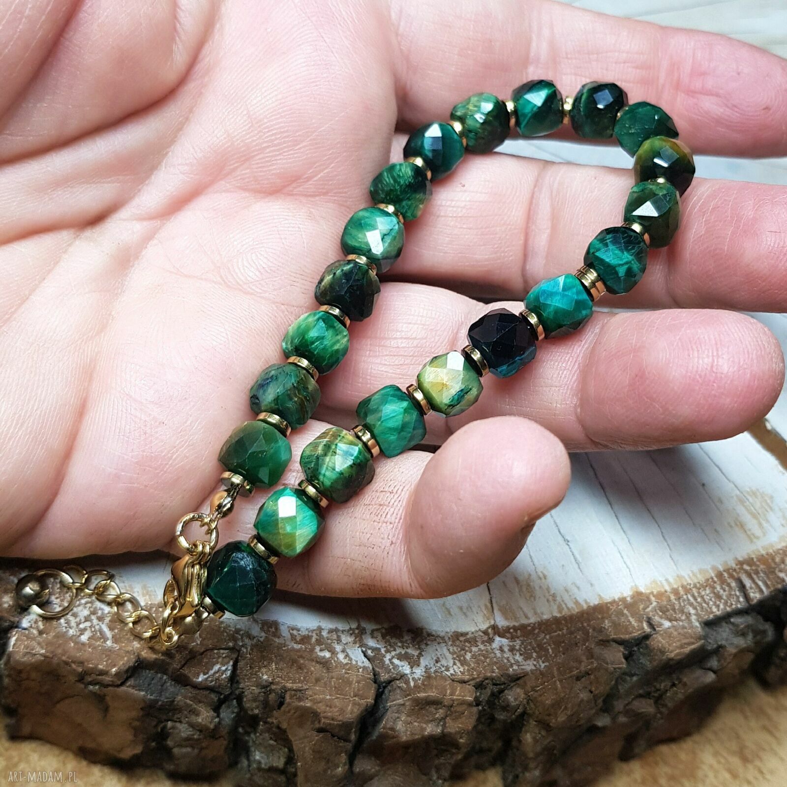 Ręcznie robiona bransoletka damska handmade