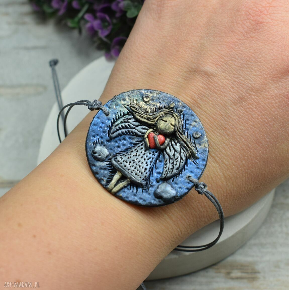 bransoletki: Bransoletka Anioł Handmade
