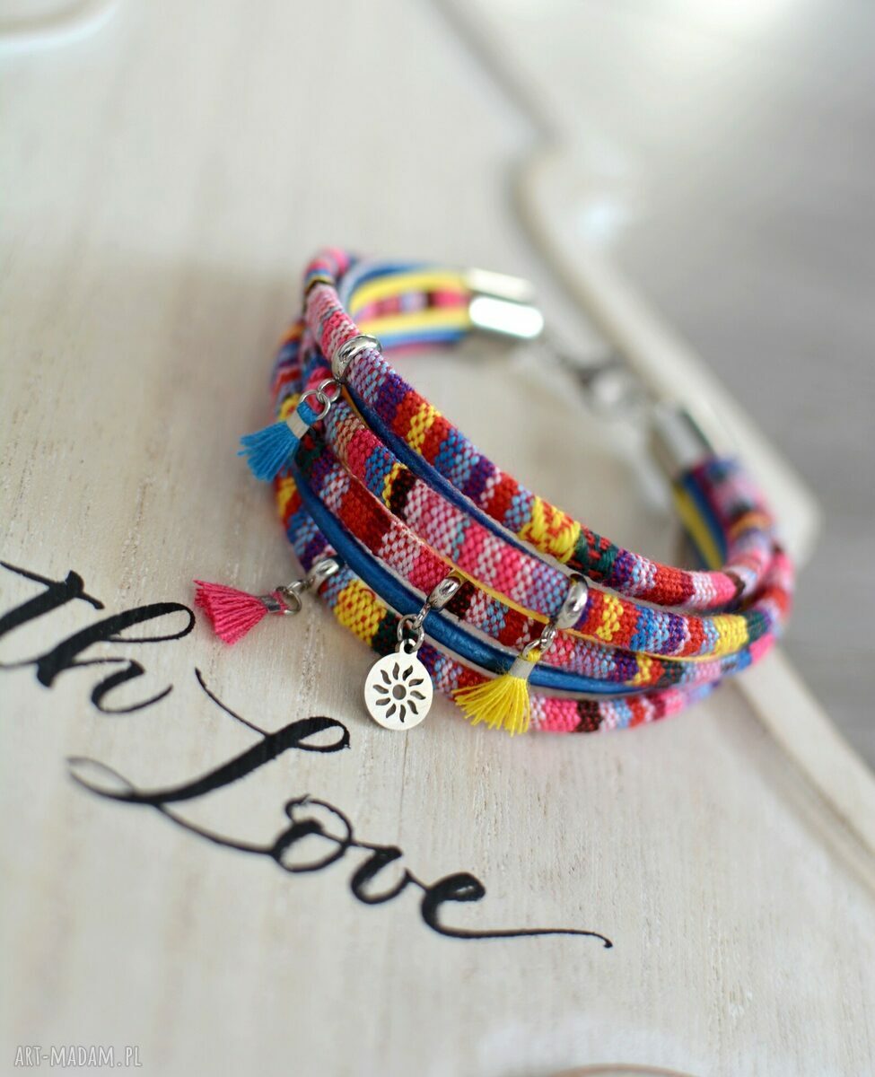 Bransoletka boho mix inkakas